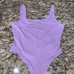 Lavender body suit